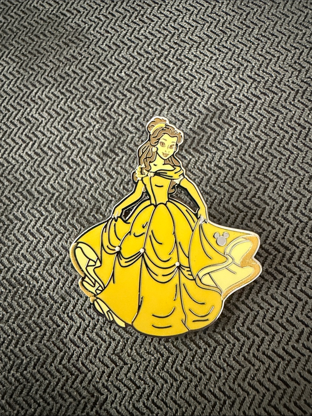 Disney Hidden Mickey - Belle yellow series